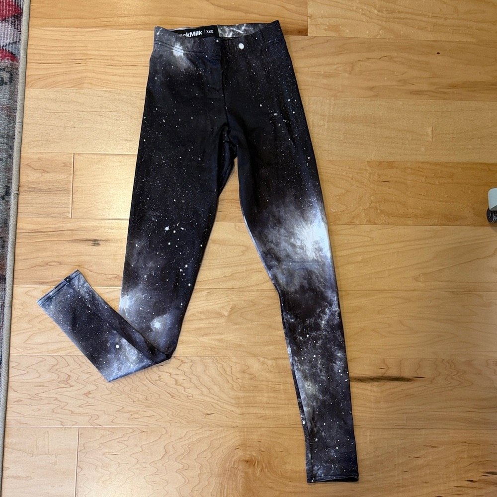 BlackMilk Monochrome Cosmic Leggings